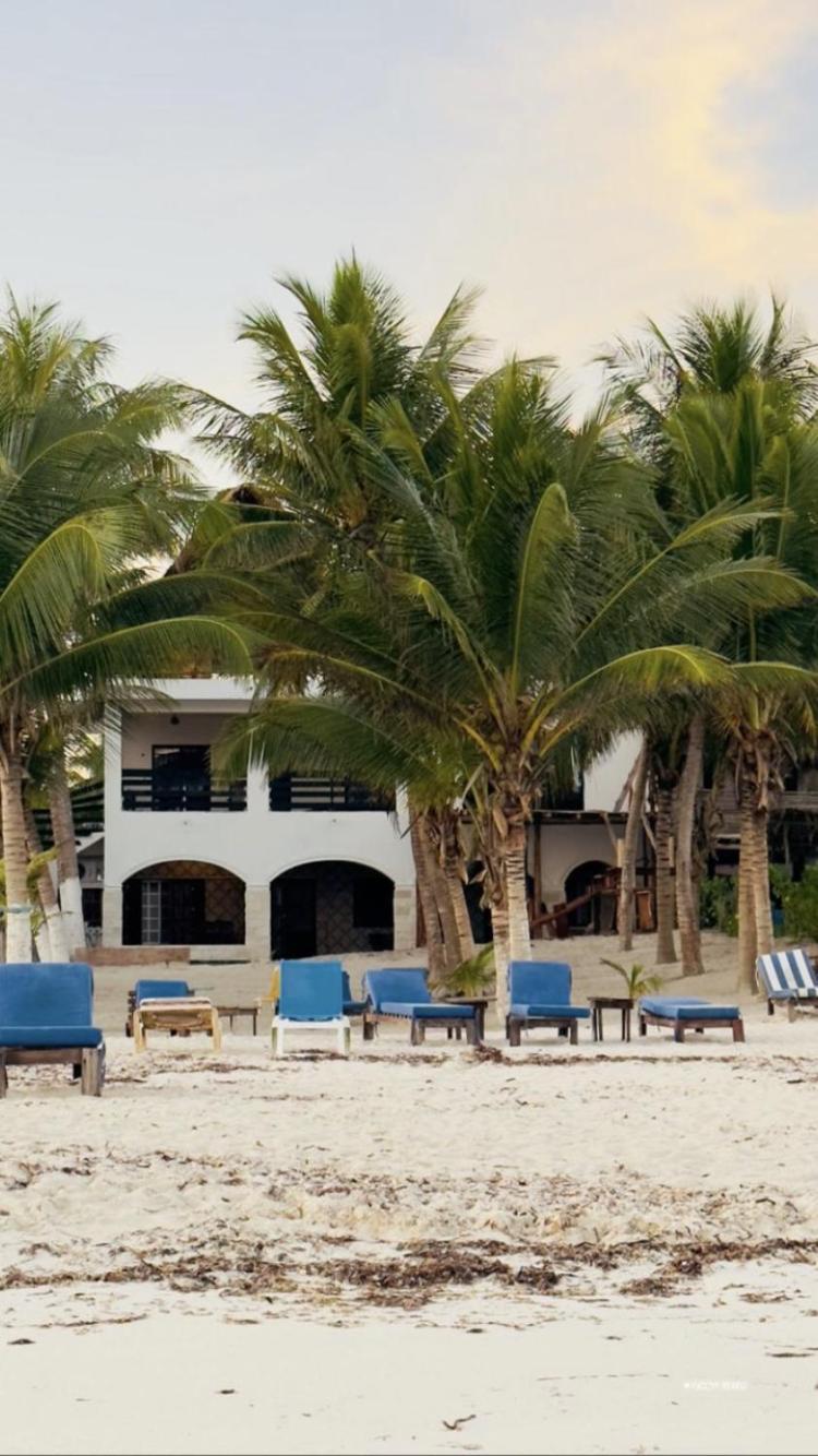 Casa Mate Beachfront Houses 엘 쿠요 외부 사진