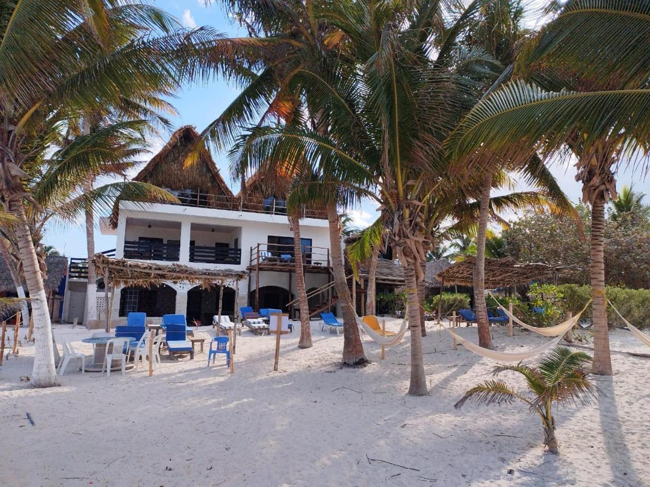 Casa Mate Beachfront Houses 엘 쿠요 외부 사진