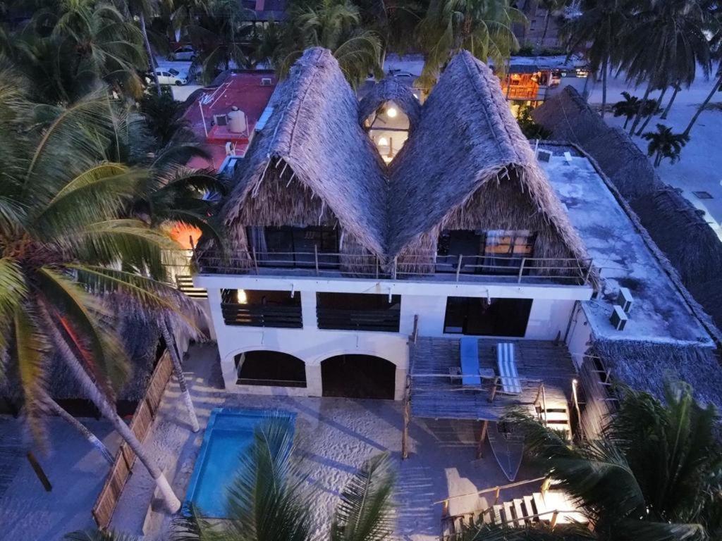 Casa Mate Beachfront Houses 엘 쿠요 외부 사진